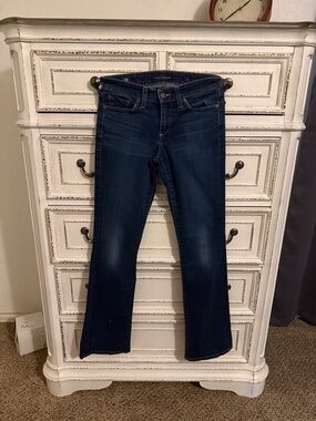 Lucky Brand Women's Dark Blue Bootcut Jeans.